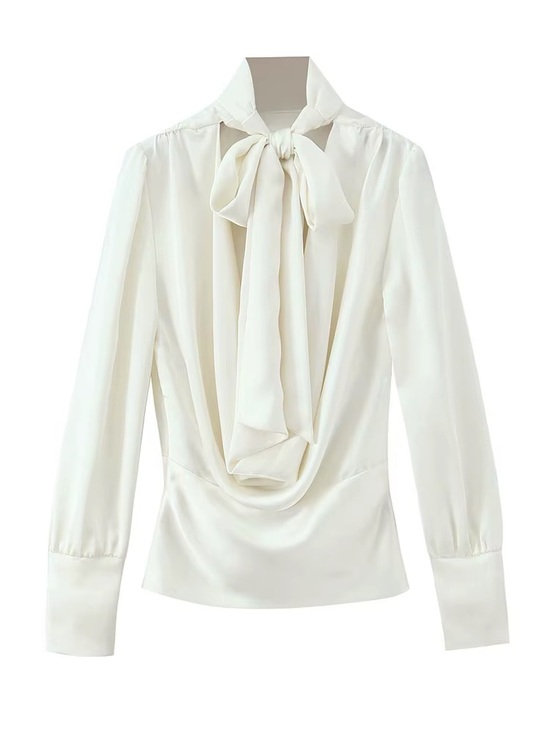 Jennifer Lopez Tops - Jennifer Lopez  Tie-Neck Blouse